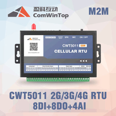 China CWT5111 Industrial SMS GSM RTU Controller Alarm With 8Di 8Do 4Ai Optional 3G 4G supplier