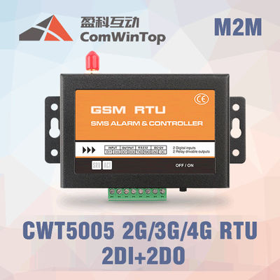 China IP30 Housing Industrial 3G SMS Controller Editable Alarm IO Channel Status supplier