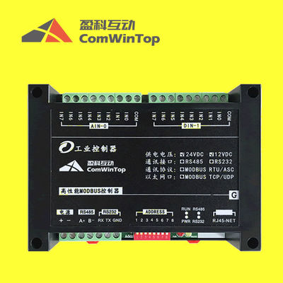China GCOS PT100 Modbus RTU IO Module For Remote Data Acquisition Relay Isolation supplier