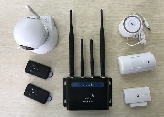 China LTE GSM 4G Alarm System DIY 32 Sensors 4 Wireless Sirens 6 Wifi Camera supplier